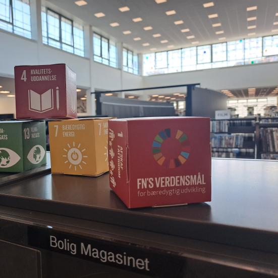 Verdensmål på Næstved Bibliotek.
