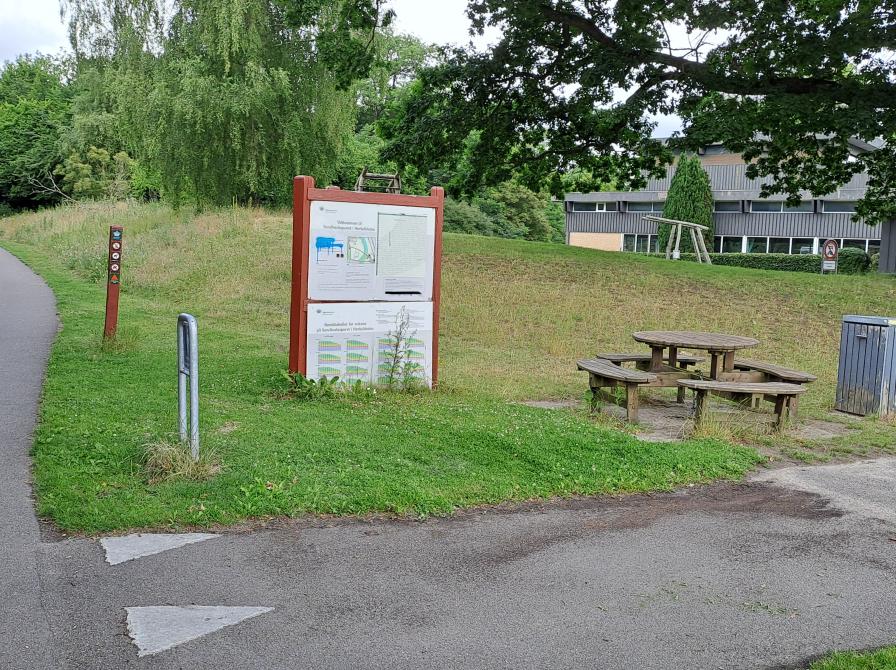 Foto af mødestedet.