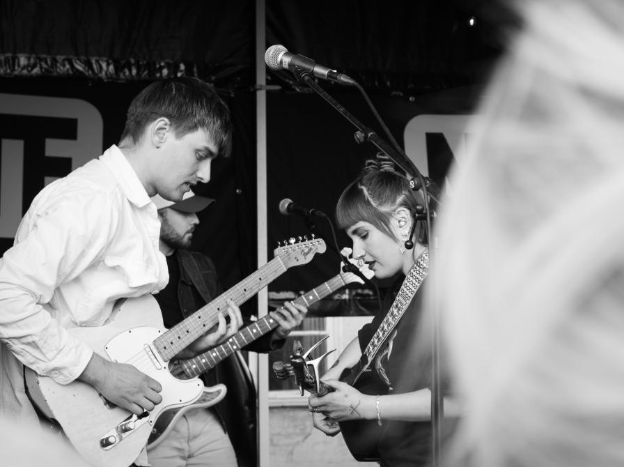 AySay til Næver Tell Festival 2025. Fotokreditering: Lea, Næstved Bibliotek og Borgerservice.